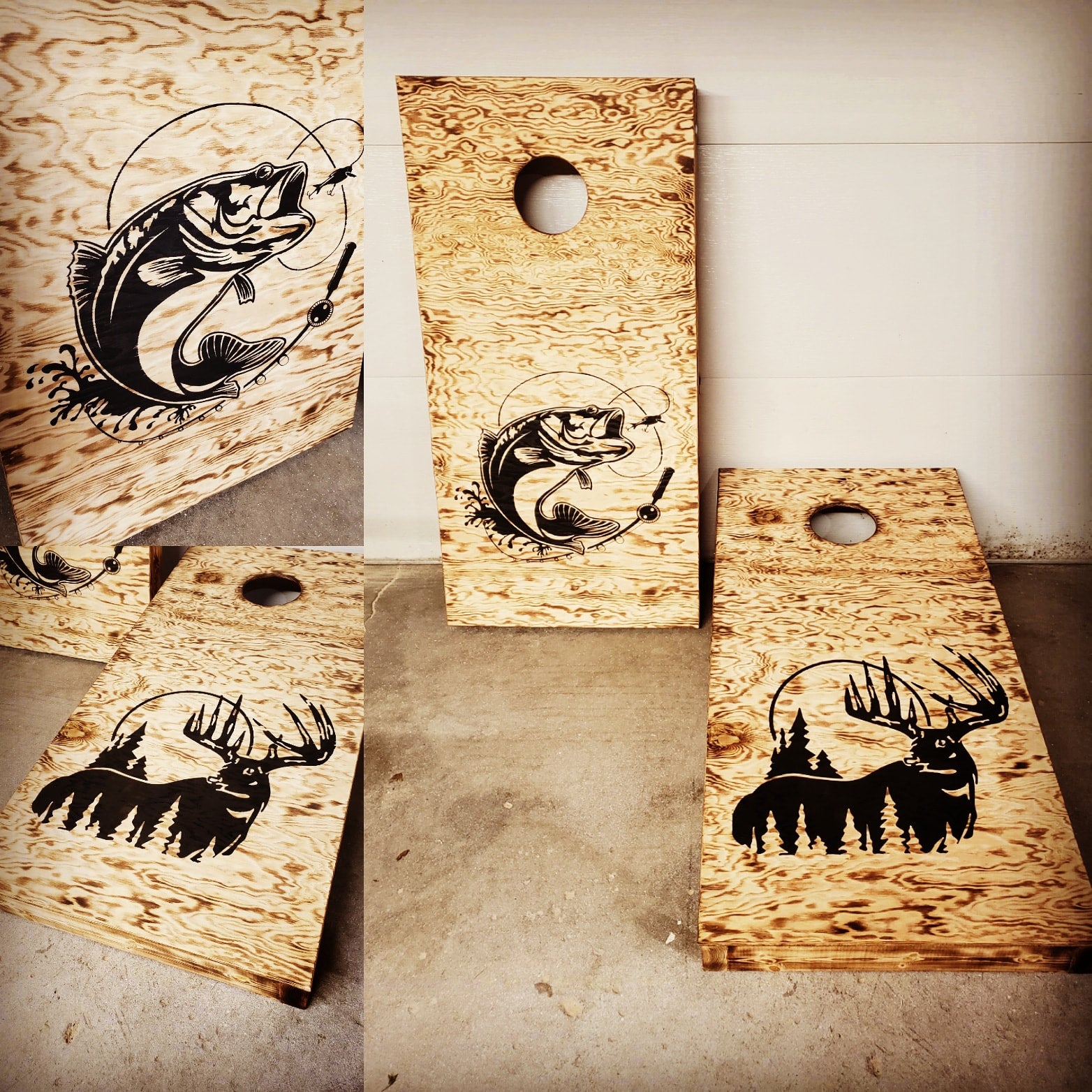 Custom Regulation Size Cornhole Boards